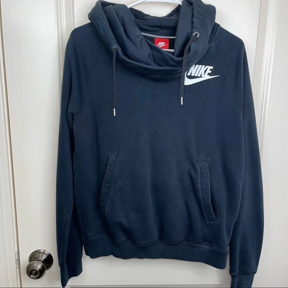 Nike Sportswear Essential Pullover Hoodie Sweatshirt Black M
